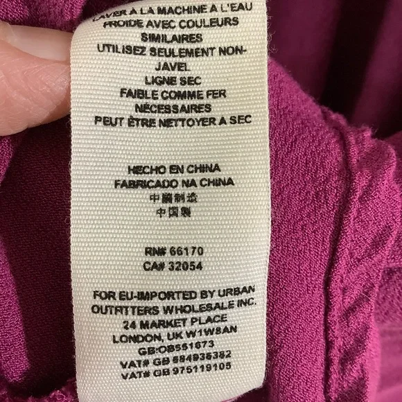 Free People Tie-Front Cutout Mini Dress Junior Size 0 - Picture 6 of 9